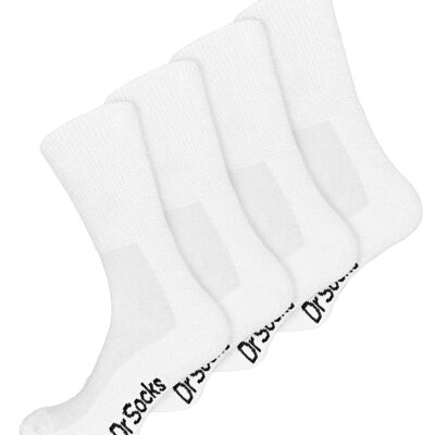 4 Pair Multipack Mens Bamboo Diabetic Socks | Dr.Socks | Non Elastic Extra Wide Diabetic Socks for Swollen Feet