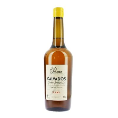 Calvados Domfrontais - 12 years old - 70cl - Pacory