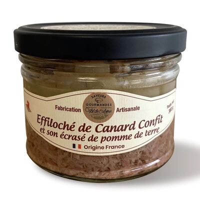 Effiloché de Canard Confit et son écrasé de pomme de terre 360g