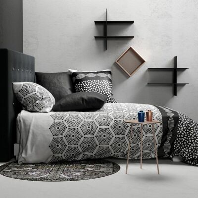 Duvet cover 220x240 cm + 2 pillowcases 63x63 cm Cotton Pavage