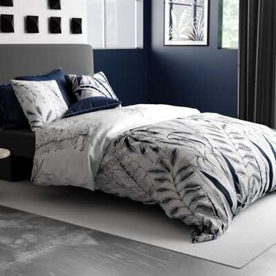 Duvet cover 220x240 cm + 2 pillowcases 63x63 cm Cotton Zanzibar