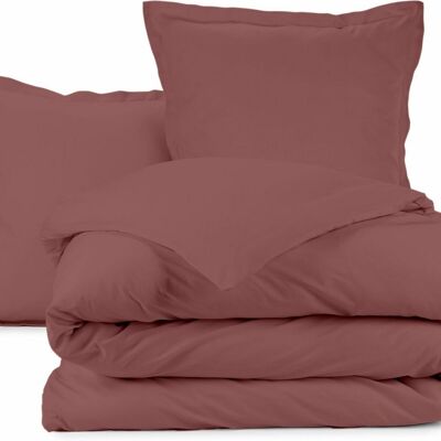 Bettbezug 140 x 200 cm + 1 Kissenbezug 65 x 65 cm Tommette aus Baumwolle