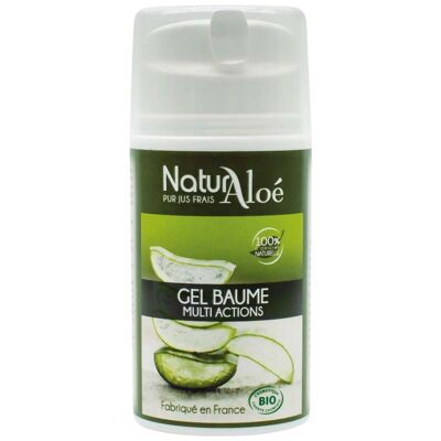 Aloe Vera Gel - Organisches Multi-Action-Balsam-Gel - 50 ml (pro 6)