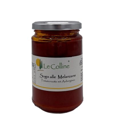 Tomato sauce with aubergines 280g