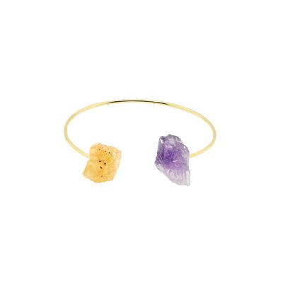 CITRINE & AMETHYST SAYANG ARMBAND