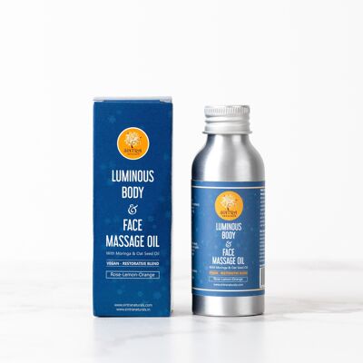 ACEITE DE MASAJE CORPORAL Y ROSTRO LUMINOSO