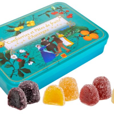 Tin - Blueberry, Raspberry, Pear, Apricot Marbles - 250g