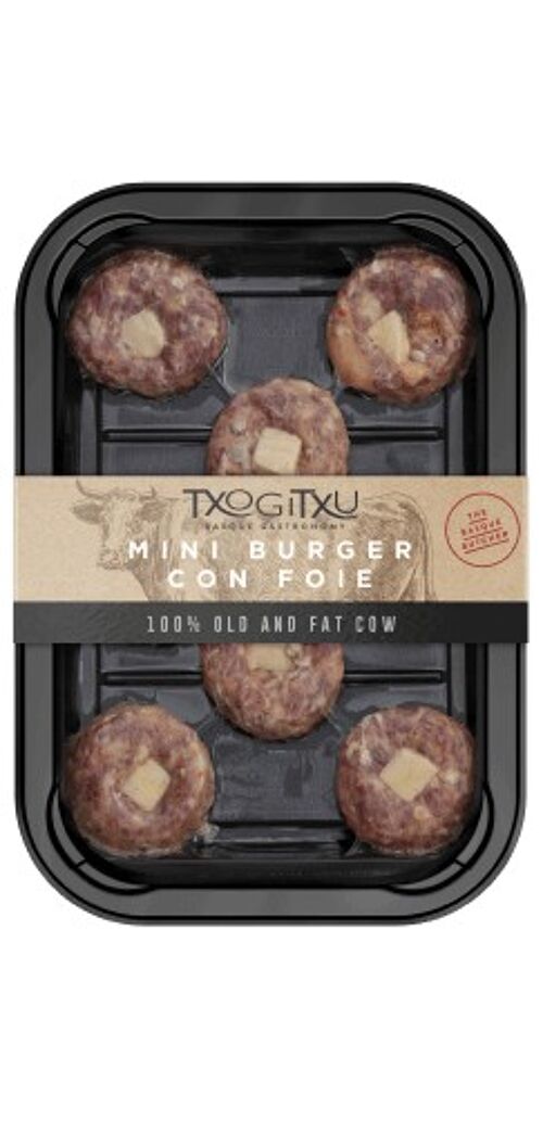 MINI BURGER CON FOIE (8*35g)