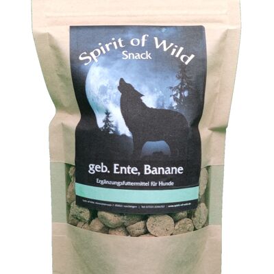 Spirit of Wild Snack Ente mit Banane gebacken 150g