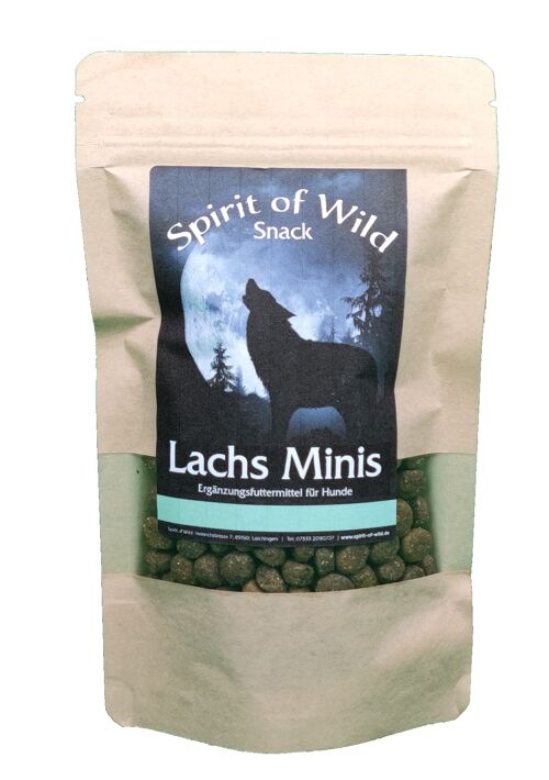 Spirit of Wild Snack Lachs Minis 150g