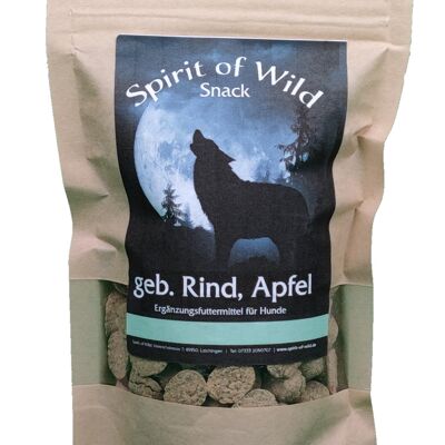 Spirit of Wild Snack ternera al horno con manzana 150g