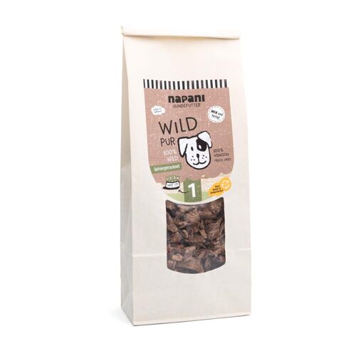 Wild pur für Hunde, gefriergetrocknet, 500g