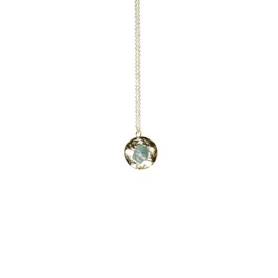 COLLANA MEDAGLIA D'APATITE