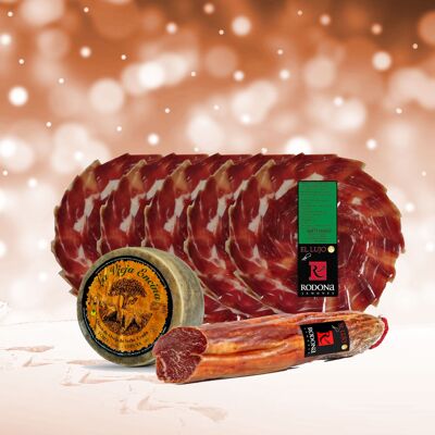 Lote Jamón Ibérico 50% Cebo de Campo Loncheado a Cuchillo