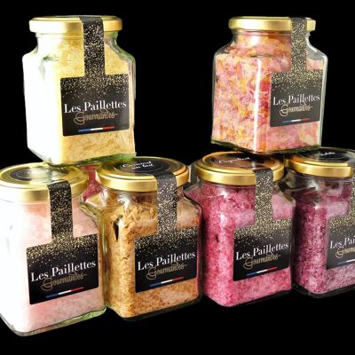 Discovery pack 5 flavors of gourmet glitter 200g