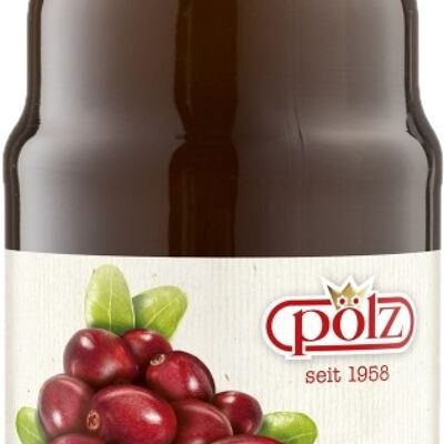 succo di mirtillo rosso biologico pölz - 0,75 l