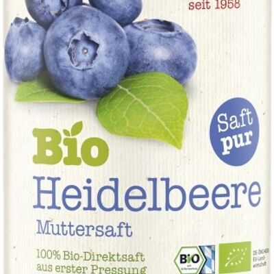 pölz Bio Heidelbeere Muttersaft - 0,75 l