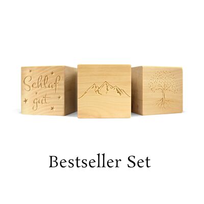 Bestseller Set - Zirbenwürfel Starterpaket