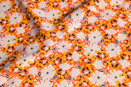 Tissu Magic flowers 2 - Made in France