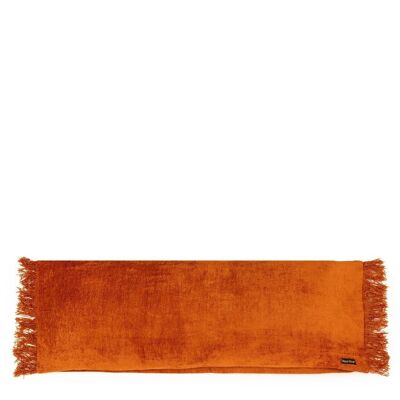 Housse de Coussin Oh My Gee - Velours Rouille - 35x100