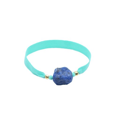 Bracelet elastique nugget sodalite