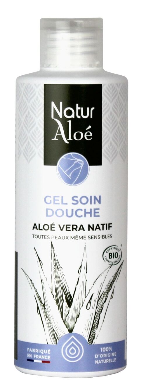 Gel Douche Aloé Vera bio - 200ml (par 6)