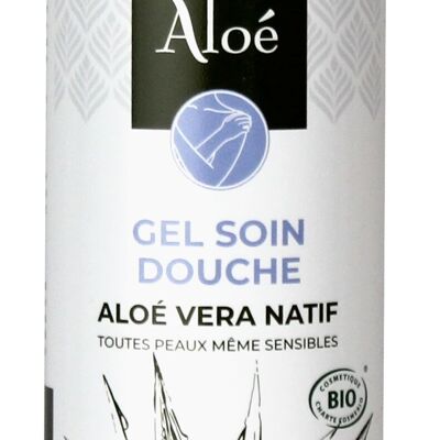 Gel doccia all'aloe vera biologico - 200 ml (per 6)