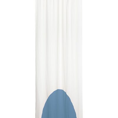 Powder Blue Sunrise Curtain