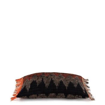 Housse de Coussin Oh My Gee - Noir Orange - 30x50 4