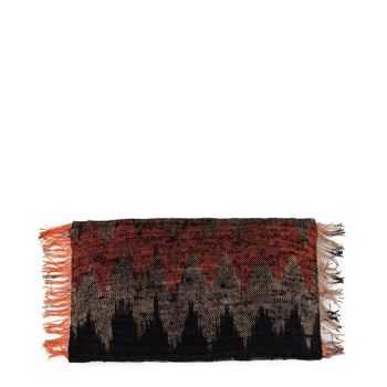 Housse de Coussin Oh My Gee - Noir Orange - 30x50 5