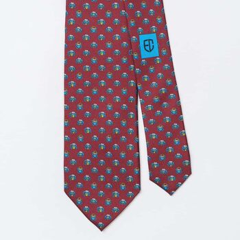 Cravatta en seta Design Granchio 4