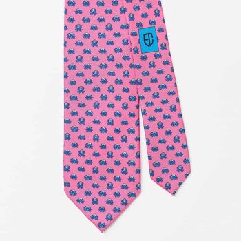 Cravatta en seta Design Granchio 5