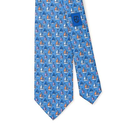 Krawatte in seta Design Vela