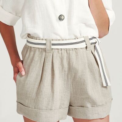 Ana Short - 100% Leinen