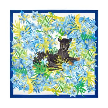 Foulard Savage bleu