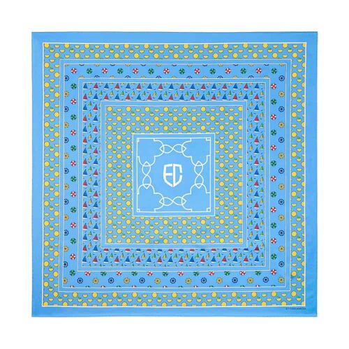 Foulard Brezza azzurro