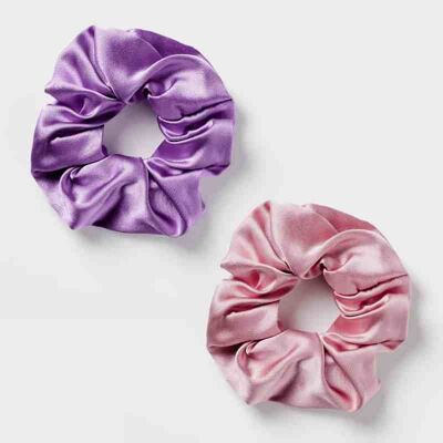 Scrunchie en seta Trebbia