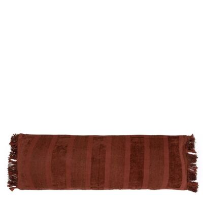 Fodera per cuscino The Oh My Gee - Velluto bordeaux - 35x100