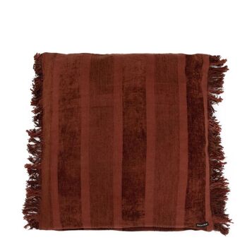 Housse de Coussin Oh My Gee - Velours Bordeaux - 60x60 2