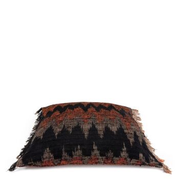 Housse de Coussin Oh My Gee - Noir Orange - 60x60 5