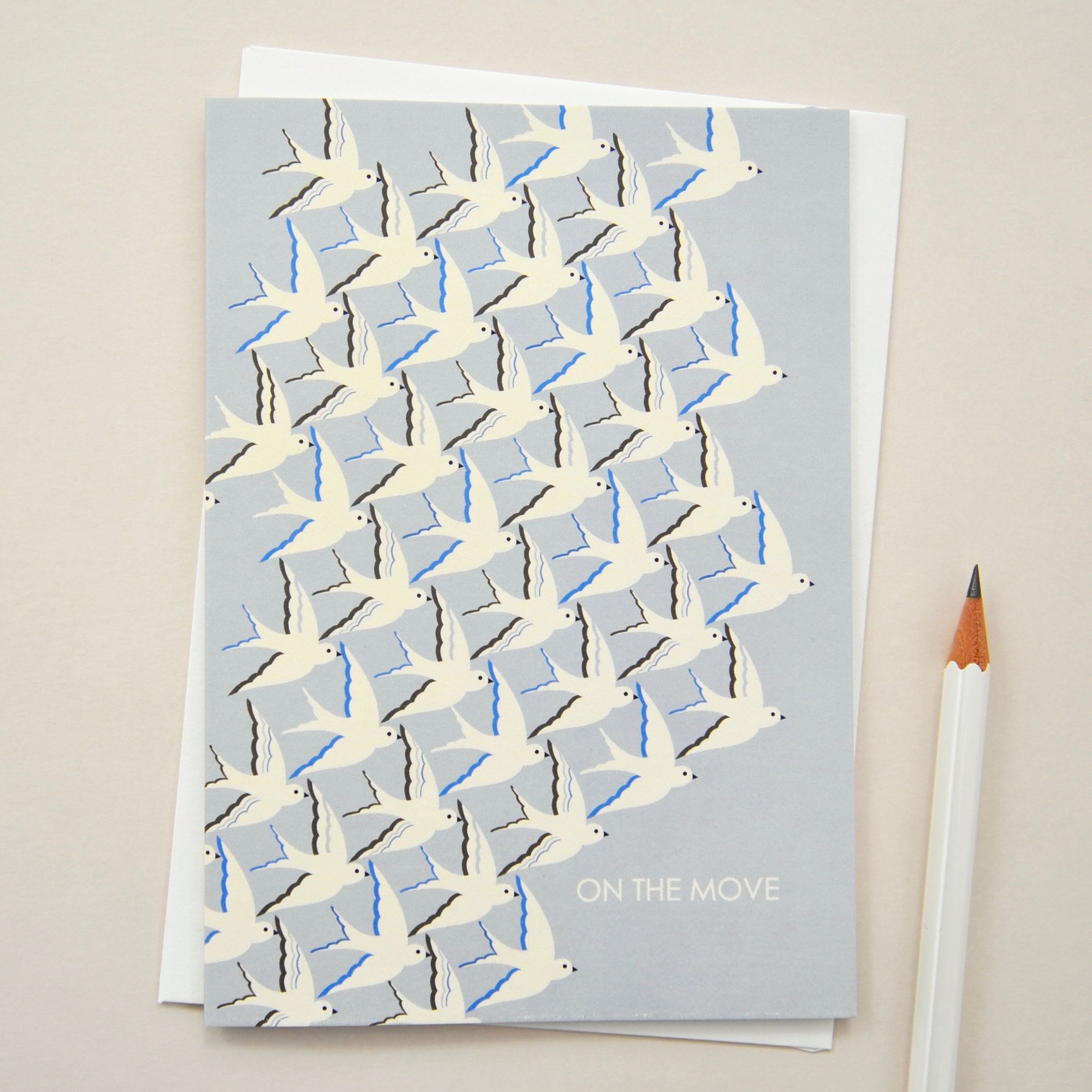 Biglietto di auguri in movimento