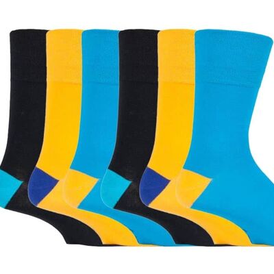 Lot de 6 paires de chaussettes non élastiques pour homme Gentle Grip 6-11 UK (SOMRJ561H3) (6-11 UK)