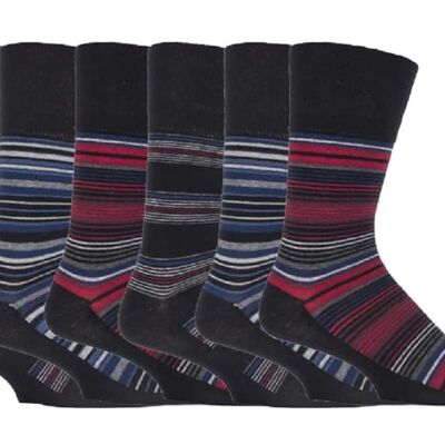 6 pares de calcetines no elásticos de agarre suave para hombre 6-11 UK (MGG71) (6-11 UK)