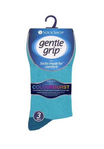 6 paires de chaussettes non élastiques pour homme Gentle Grip 6-11 UK (MGG90) (6-11 UK) 2