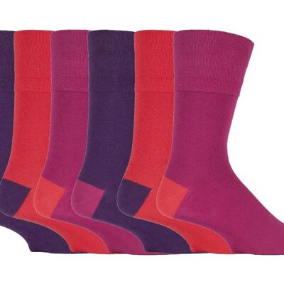Lot de 6 paires de chaussettes non élastiques pour homme Gentle Grip 6-11 UK (MGG91) (6-11 UK)