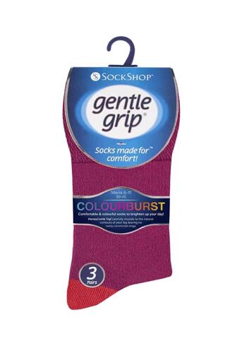 Lot de 6 paires de chaussettes non élastiques pour homme Gentle Grip 6-11 UK (MGG91) (6-11 UK) 2