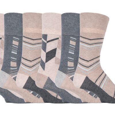 6 Paar Herren-Socken mit sanftem Griff, nicht elastisch, 6-11 UK (MGG80) (6-11 UK)