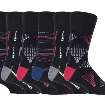 Lot de 6 paires de chaussettes non élastiques pour homme Gentle Grip 6-11 UK (MGG85) (6-11 UK)