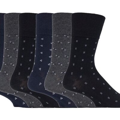 6 Paar Gentle Grip Unelastische Herrensocken 6-11 UK (SOMRJ523) (6-11 UK)