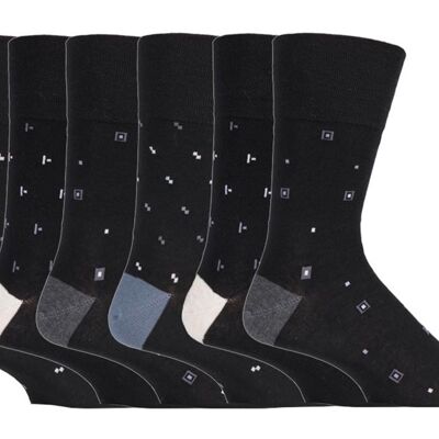6 paires de chaussettes non élastiques pour homme Gentle Grip 6-11 UK (SOMRJ535) (6-11 UK)